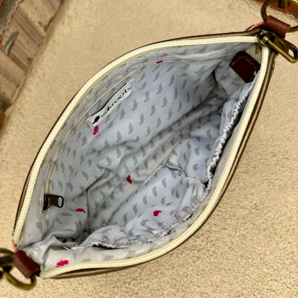 Sakroots Artist Circle Campus Mini Cross-Body Bag - Multicolor One World Print - Picture 9 of 12